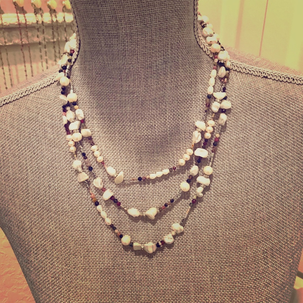 Freshwater Pearl & Beads Necklace